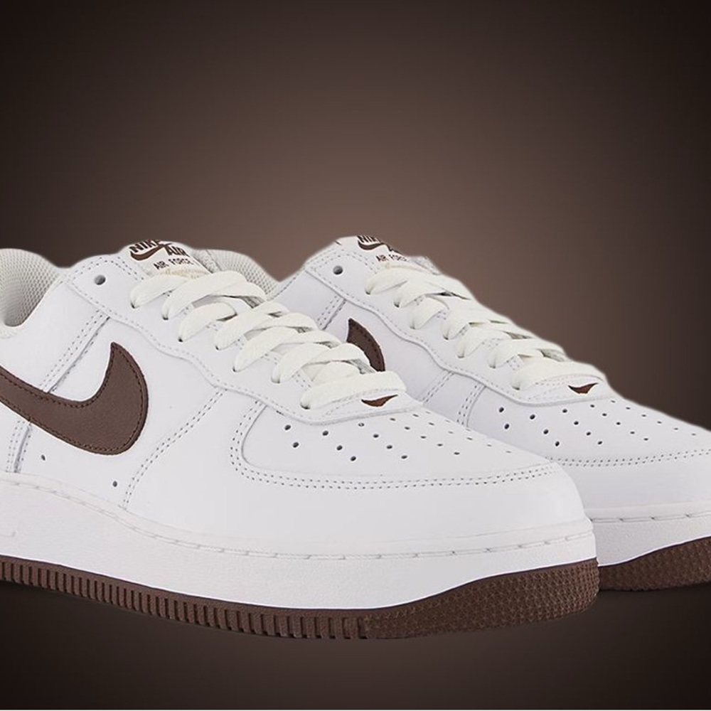 Nike Air Force 1 Men's White Chocolate Anniversary Edition Size 10.5